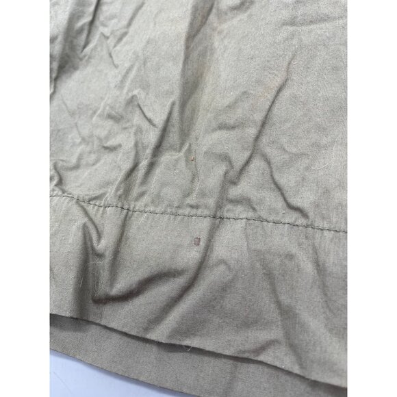 fox girls bermuda mom shorts kaki knee high cotton pocket zipper size 9 READ - Picture 3 of 10